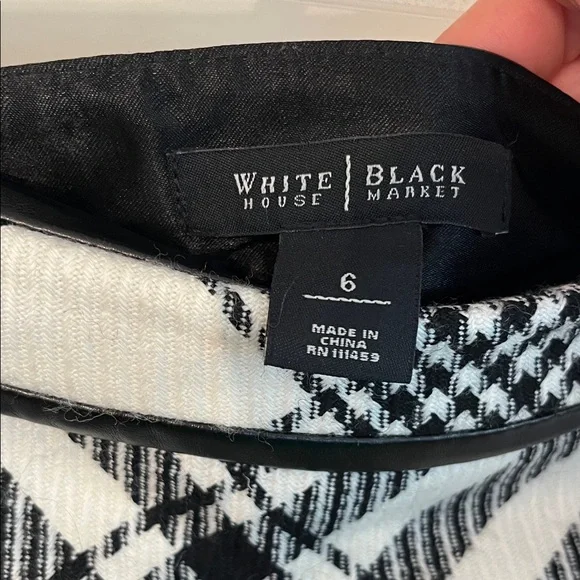 White House Black Market Plaid Pencil Skirt - Picture 2 of 6